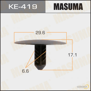 Клипса пластиковая MASUMA (GENERAL MOTORS 11571159)  / KE419