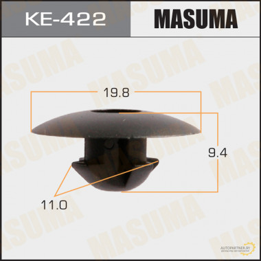 Клипса пластиковая MASUMA (VAG N90533301)  / KE422