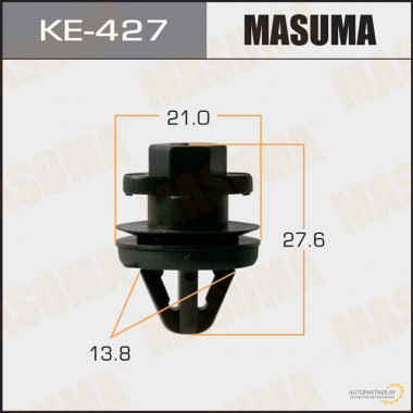 Клипса пластиковая MASUMA (VAG 3AA868243A)  / KE427