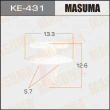Клипса пластиковая MASUMA (VAG 6E0837732)  / KE431