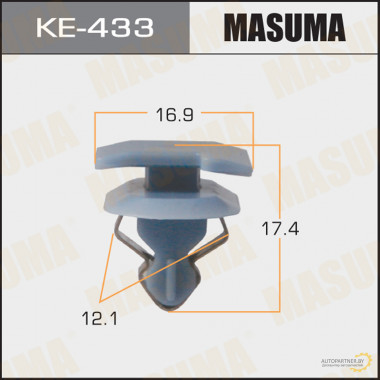 Клипса пластиковая MASUMA (GENERAL MOTORS 24405740)  / KE433