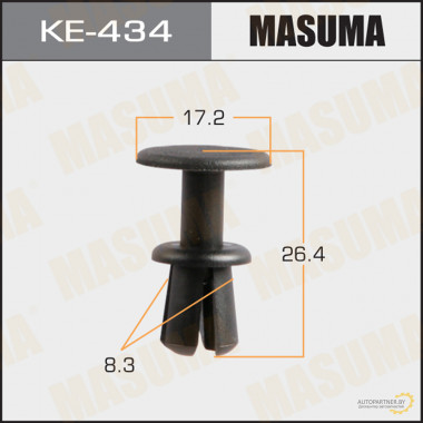 Клипса пластиковая MASUMA (VAG N105835019B9)  / KE434