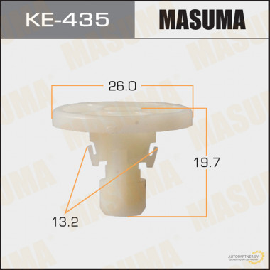 Клипса пластиковая MASUMA (BMW 7147306224)  / KE435