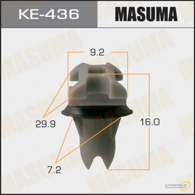 Клипса пластиковая MASUMA (BMW 51137117240)  / KE436
