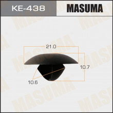 Клипса пластиковая MASUMA (BMW 51489119216)  / KE438