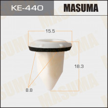 Клипса пластиковая MASUMA (BMW 51127046911)  / KE440