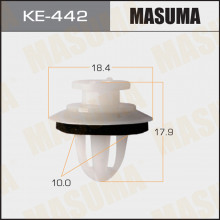 Клипса пластиковая MASUMA (BMW 51137065607)  / KE442