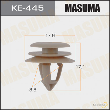 Клипса пластиковая MASUMA (BMW 7147133419)  / KE445