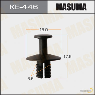 Клипса пластиковая MASUMA (BMW 16136753087)  / KE446