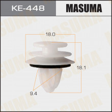 Клипса пластиковая MASUMA (BMW 7147145753)  / KE448