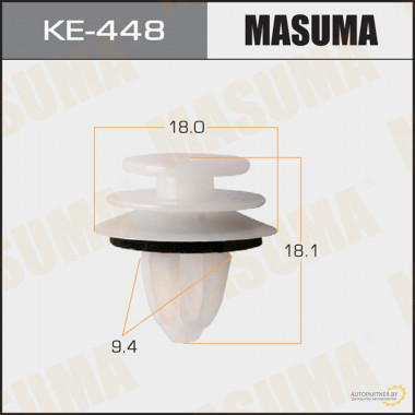 Клипса пластиковая MASUMA (BMW 7147145753)  / KE448