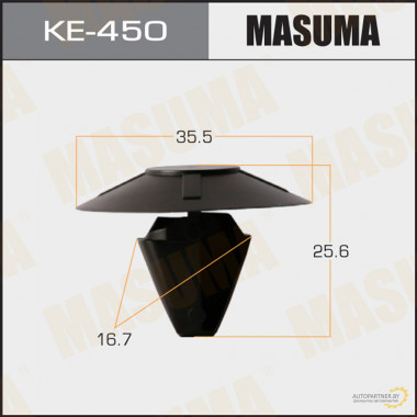 Клипса пластиковая MASUMA (RENAULT 7703077470)  / KE450