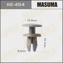 Клипса пластиковая MASUMA (BMW 51498237075)  / KE454