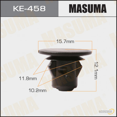 Клипса пластиковая MASUMA (BMW 7147236400)  / KE458