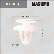 Клипса пластиковая MASUMA (BMW 51497054228)  / KE460