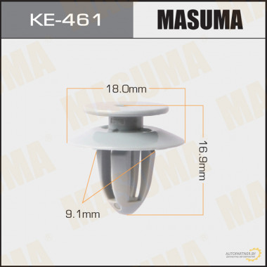Клипса пластиковая MASUMA (BMW 7147293811)  / KE461
