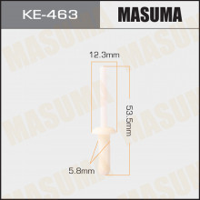Клипса пластиковая MASUMA (BMW 7147378241)  / KE463
