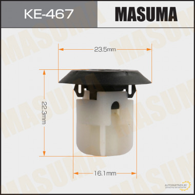 Клипса пластиковая MASUMA (BMW 7147265039)  / KE467