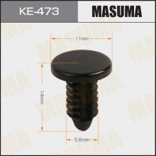 Клипса пластиковая MASUMA (MERCEDES-BENZ A0029973386)  / KE473