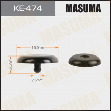 Клипса пластиковая MASUMA (VAG 443857847B4PK)  / KE474