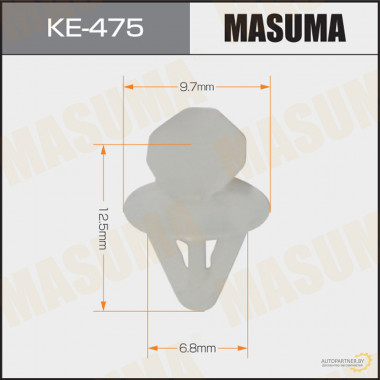 Клипса пластиковая MASUMA (GENERAL MOTORS 11611342)  / KE475