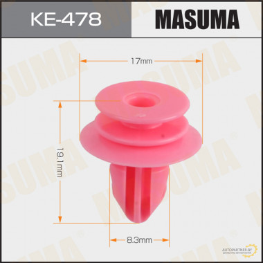 Клипса пластиковая MASUMA (MERCEDES-BENZ A0009918998)  / KE478