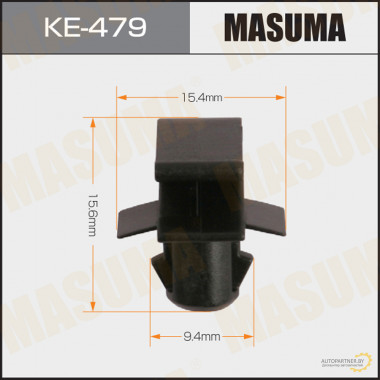 Клипса пластиковая MASUMA (MERCEDES-BENZ A0029885181)  / KE479