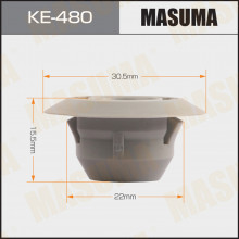 Клипса пластиковая MASUMA (MERCEDES-BENZ A0099973681)  / KE480