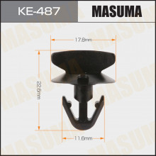 Клипса пластиковая MASUMA (MERCEDES-BENZ A0029880542)  / KE487