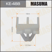 Клипса пластиковая MASUMA (MERCEDES-BENZ A0019917771)  / KE488