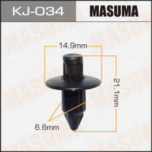 Клипса пластиковая MASUMA (TOYOTA 9046707106)  / KJ034