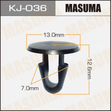 Клипса пластиковая MASUMA (TOYOTA 9008046010)  / KJ036