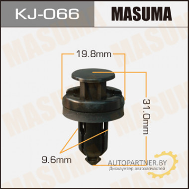 Клипса пластиковая MASUMA (HONDA 91503SZ5003)  / KJ066