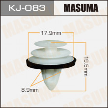 Клипса пластиковая MASUMA (TOYOTA 6777117020)  / KJ083