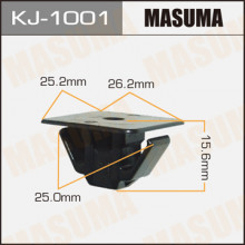 Клипса пластиковая MASUMA (HONDA 91635SM4003)  / KJ1001