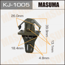 Клипса пластиковая MASUMA (HONDA 91578SW5003)  / KJ1005