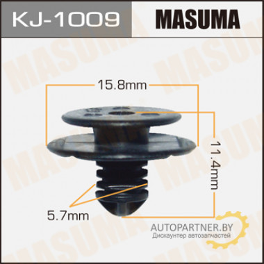 Клипса пластиковая MASUMA (HONDA 90669SR4003)  / KJ1009