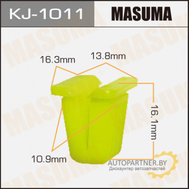 Клипса пластиковая MASUMA (MITSUBISHI MB477426)  / KJ1011