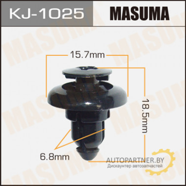 Клипса пластиковая MASUMA (SUZUKI 09409073255PK)  / KJ1025