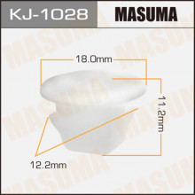 Клипса пластиковая MASUMA (SUBARU 57728FA080)  / KJ1028