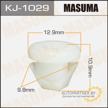 Клипса пластиковая MASUMA (SUBARU 59131AA000)  / KJ1029