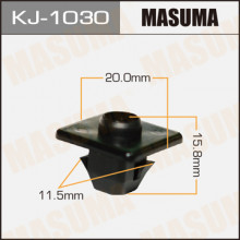 Клипса пластиковая MASUMA (SUBARU 57750FC030)  / KJ1030