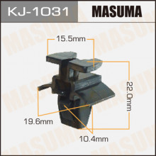 Клипса пластиковая MASUMA (SUBARU 91017AA251)  / KJ1031