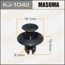 Клипса пластиковая MASUMA (MAZDA B09251833)  / KJ1042