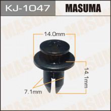 Клипса пластиковая MASUMA (TOYOTA 90657SA60030)  / KJ1047