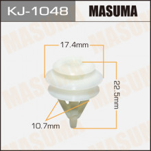 Клипса пластиковая MASUMA (HONDA 91566SP0003)  / KJ1048