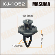 Клипса пластиковая MASUMA (HONDA 91504SM4000)  / KJ1052