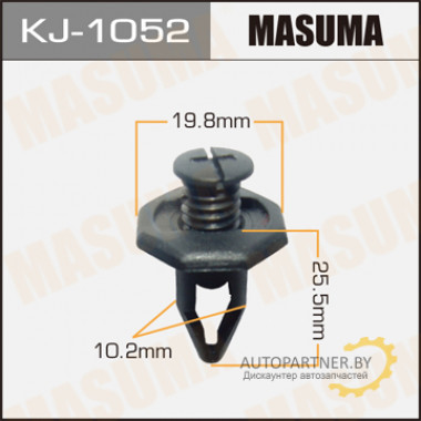 Клипса пластиковая MASUMA (HONDA 91504SM4000)  / KJ1052