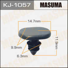 Клипса пластиковая MASUMA (HONDA 72311S10003)  / KJ1057