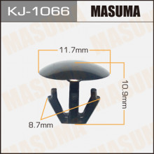 Клипса пластиковая MASUMA (HONDA 91518SM4003)  / KJ1066
